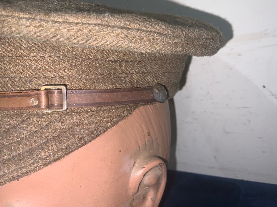 Antique BRITISH TOMMY 1WW HAT 1914-16 ERA