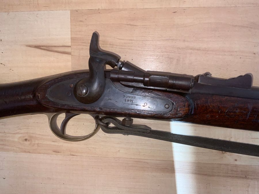 Antique SNEIDER 3 BAND ENFIELD RIFLE