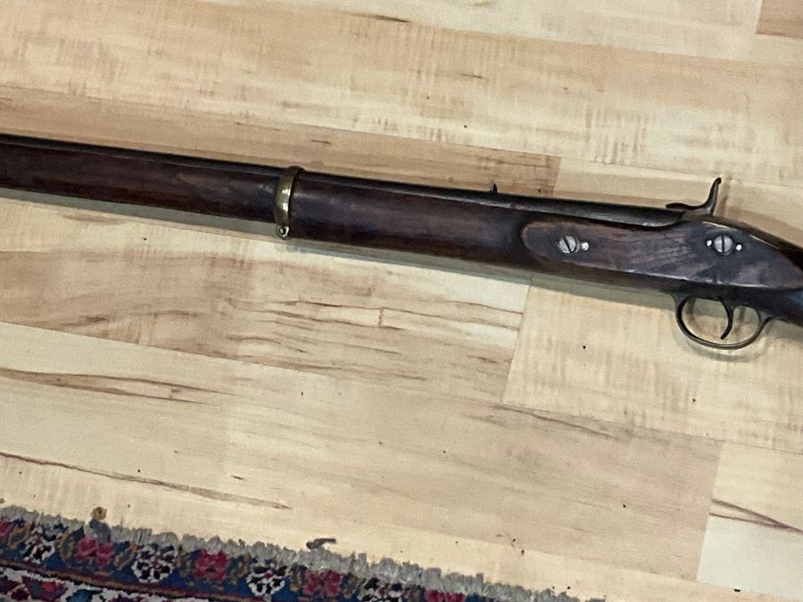 Antique ENFIELD RIFLE 2 BAND 1853