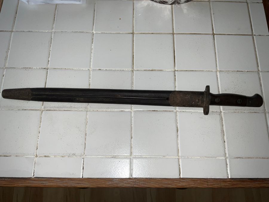 Antique BAYONET BRITISH ARMY 1907 