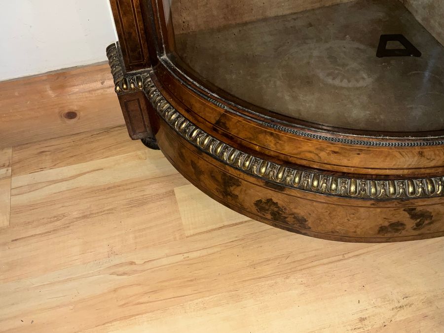 Antique CREDENZA BUR WALNUT