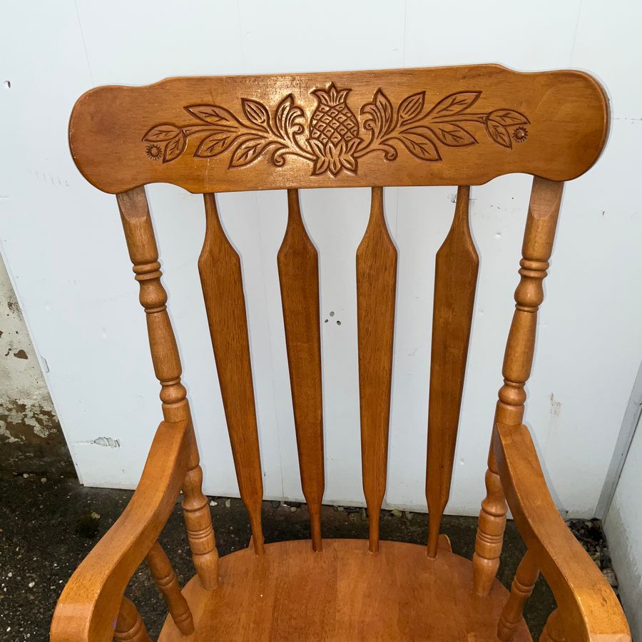 Antique ROCKING CHAIR SCANDINAVIAN 