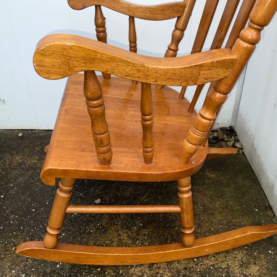 Antique ROCKING CHAIR SCANDINAVIAN 