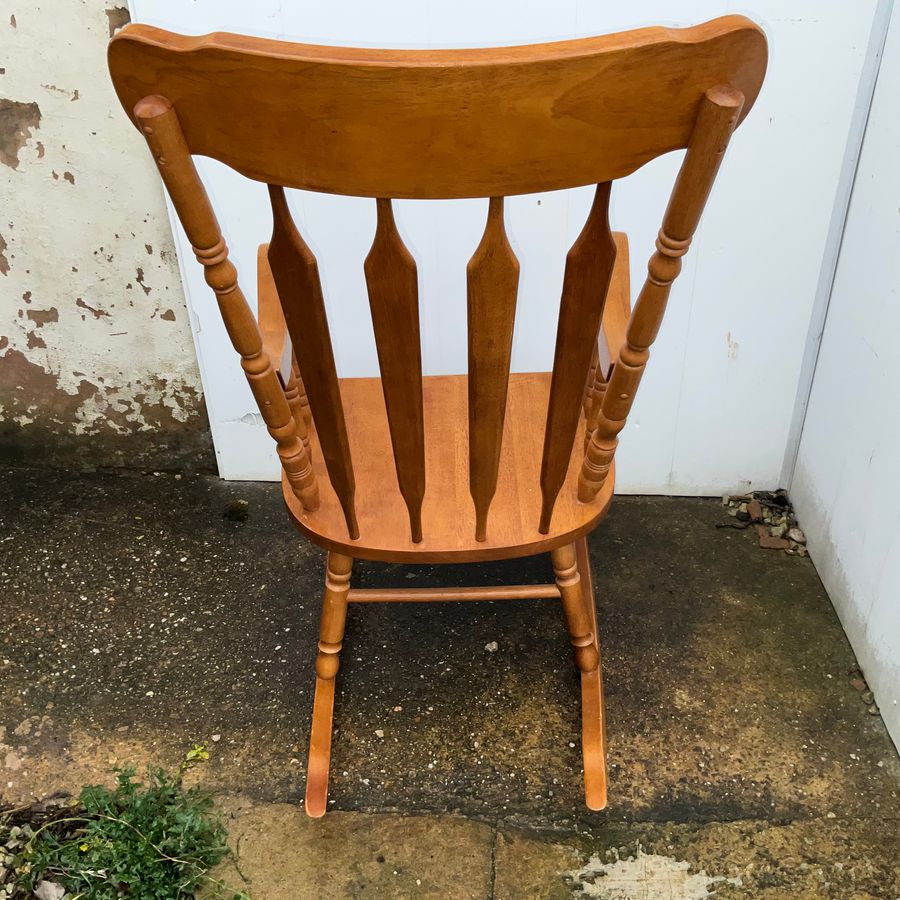 Antique ROCKING CHAIR SCANDINAVIAN 