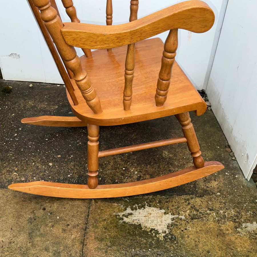 Antique ROCKING CHAIR SCANDINAVIAN 