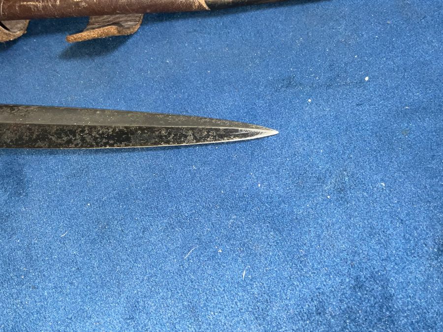 Antique COMMANDO 2nd PATERN FAIRBANKS DAGGER & SCABBARD 