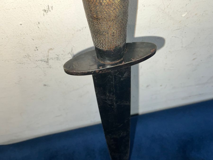 Antique COMMANDO 2nd PATERN FAIRBANKS DAGGER & SCABBARD 