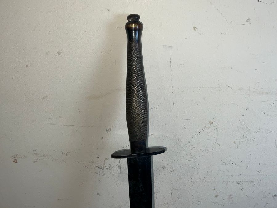 Antique COMMANDO 2nd PATERN FAIRBANKS DAGGER & SCABBARD 