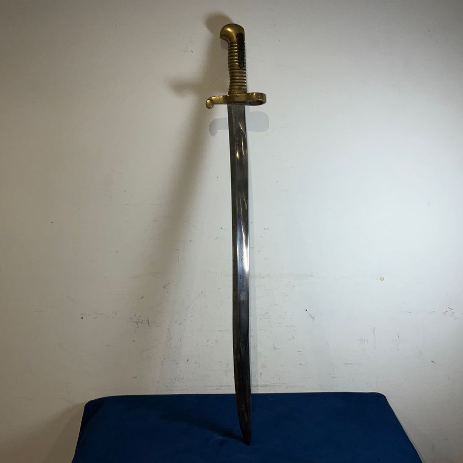 Antique 18TH CENTURY BAYONET & SCABBARD