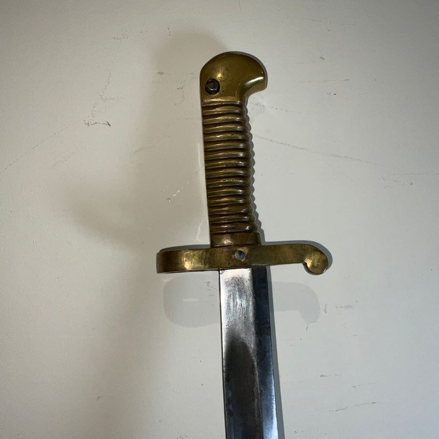 Antique 18TH CENTURY BAYONET & SCABBARD