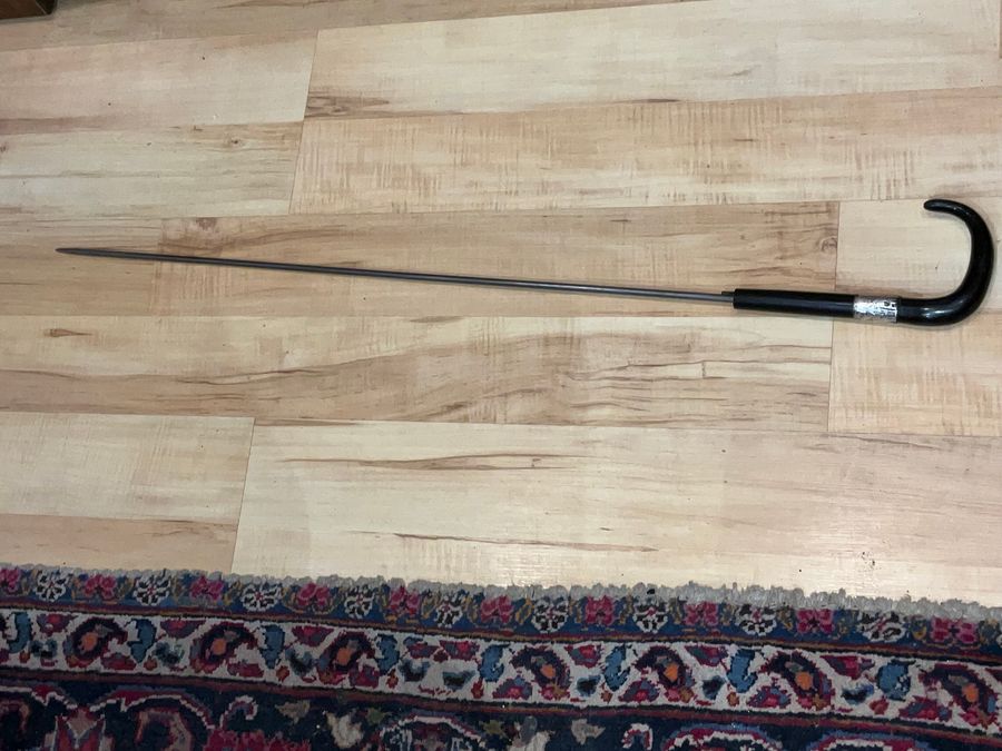 Antique  GENTLEMAN’S WALKING STICK SWORD STICK