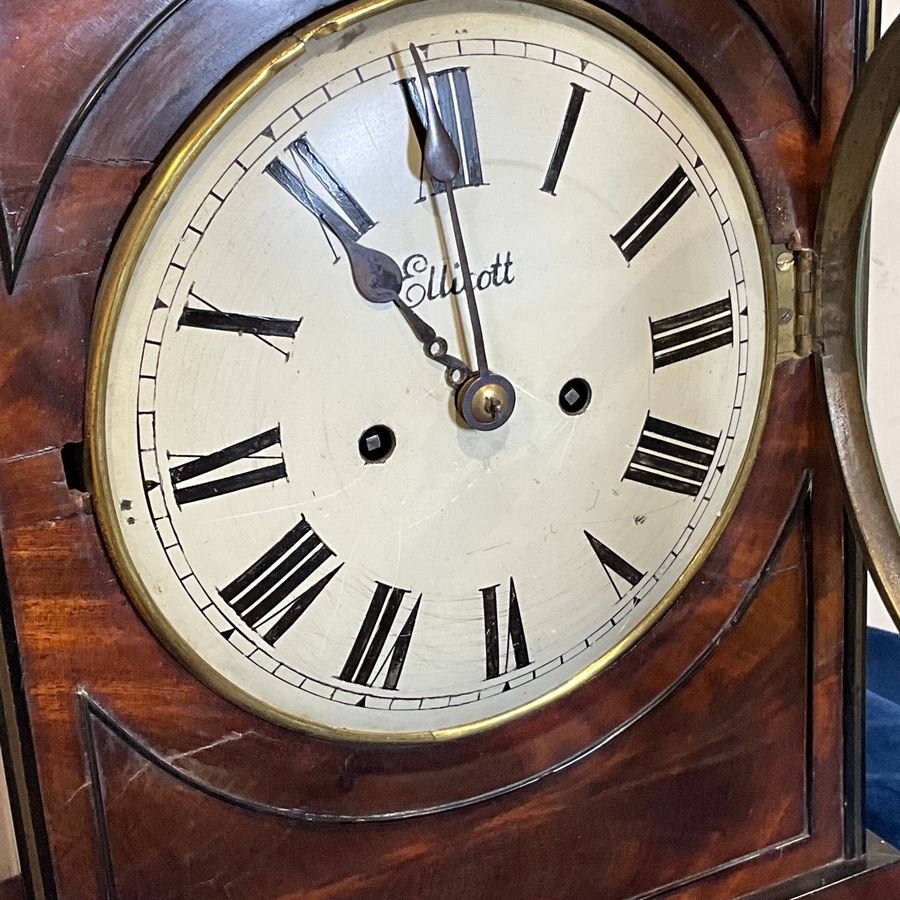 Antique BRACKET CLOCK DOUBLE FUSEE CIRCA 1760