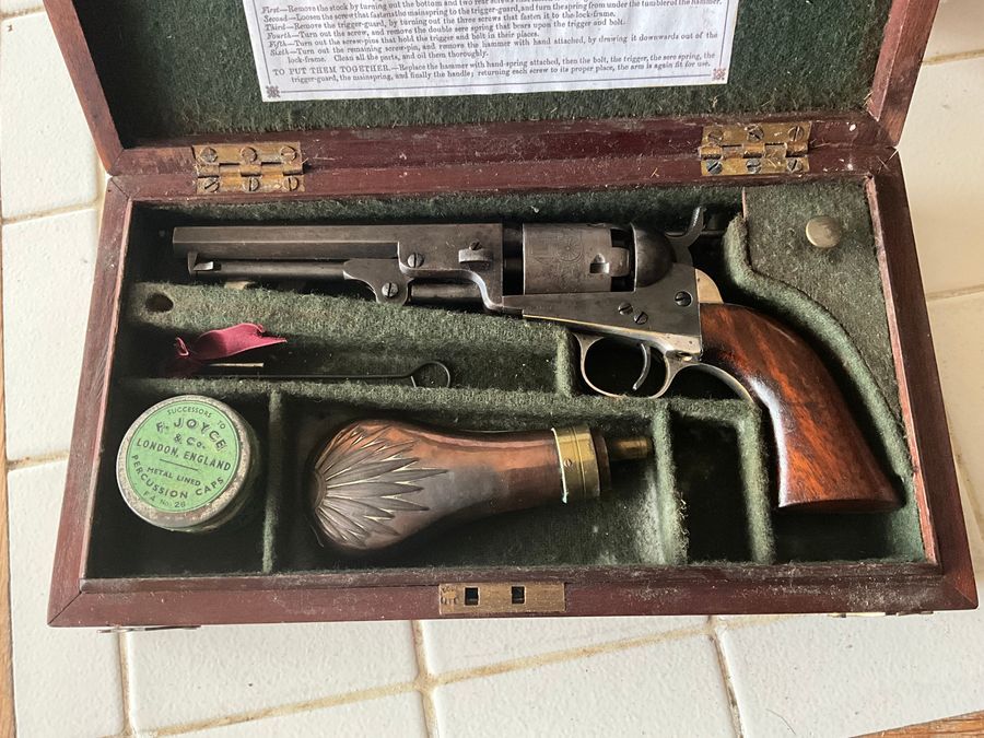 COLT PERCUSSION REVOLVER BOXED