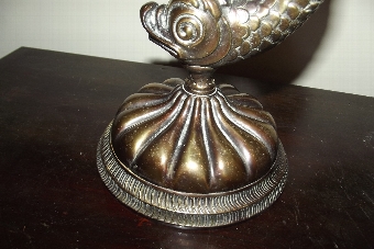 Antique Dinner gong brass Victorian