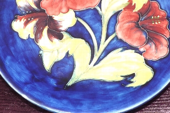 Antique Rare Charger by Moorcroft circa early 20th century. CB