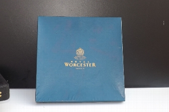 Antique Royal Worcester Cake stand boxed. B30