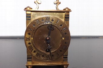 Antique Carriage clock mechanical 8 day movement. CB