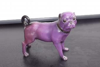 Royal Worcester Pugh dog, wonderous item of pure delight. CB