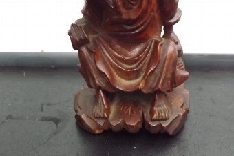 Antique Old wise man carving early Chinese. B29
