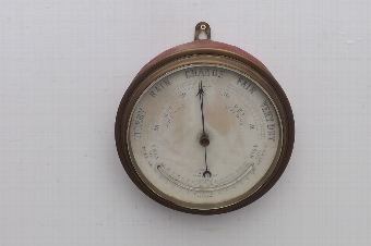 Barometer/thermometer wall hanging Anoroid Victorian 