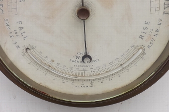 Antique Barometer/thermometer wall hanging Anoroid Victorian 