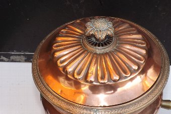 Antique Georgian Side Table's Tea Urn