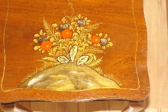 Antique Chinese Handpainted nest of tables