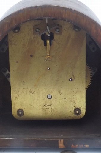Antique Clock oak cased timepiece 