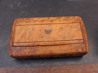 Tortoise shell snuff box, Victorian