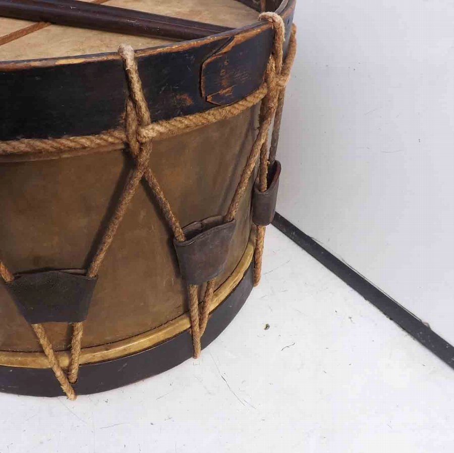 Antique American Civil war military drum. ANTIQUES.CO.UK