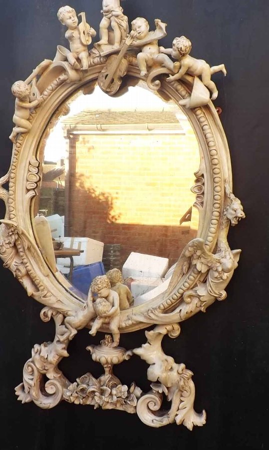 Antique Mirror early 18th century circa 1720 