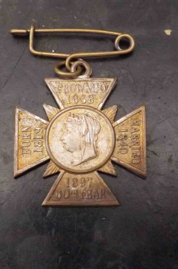 Antique Queen Victoria medal 