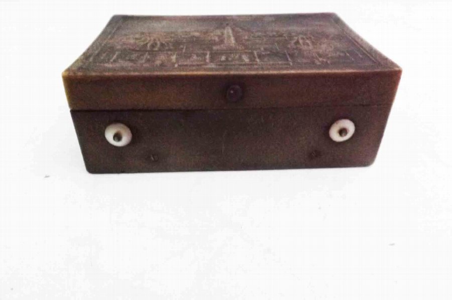 Antique Snuff box/musical Victorian