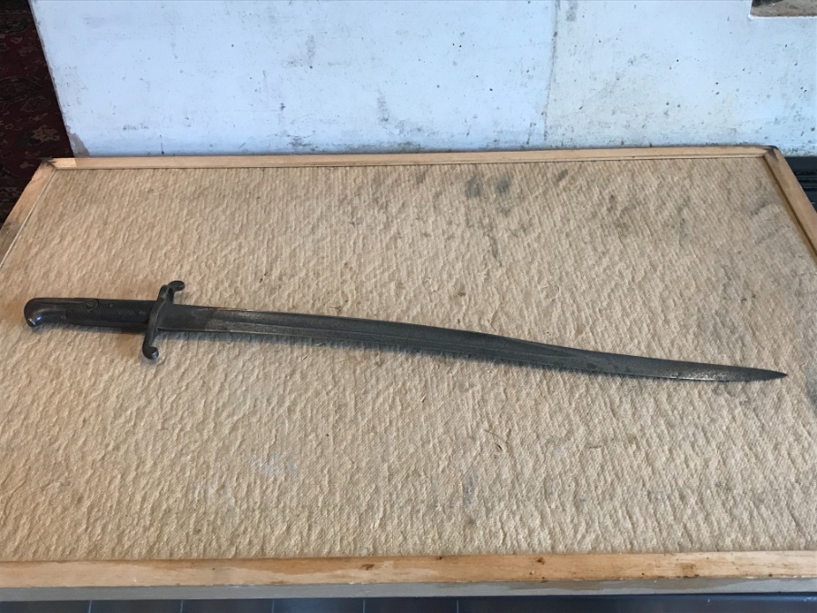 Antique Bayonet for the 1860’s 3 band Enfield rifle British army 