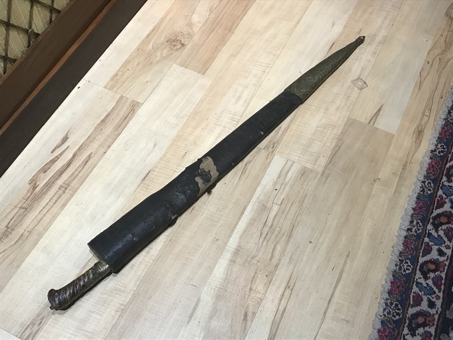 Antique Victorian Islamic  sword and scabbard 