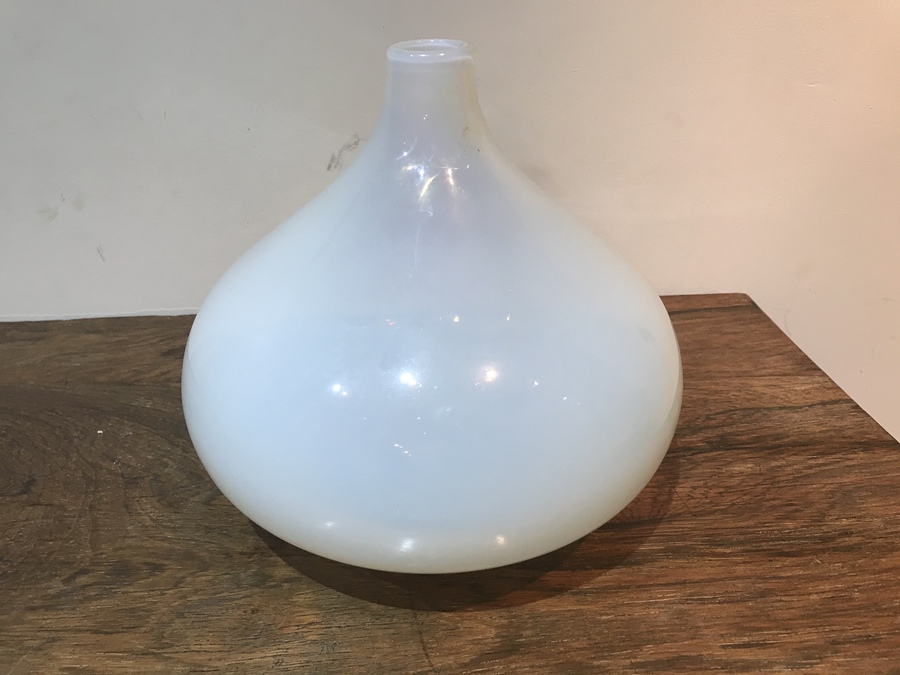 Antique French art form glass vase