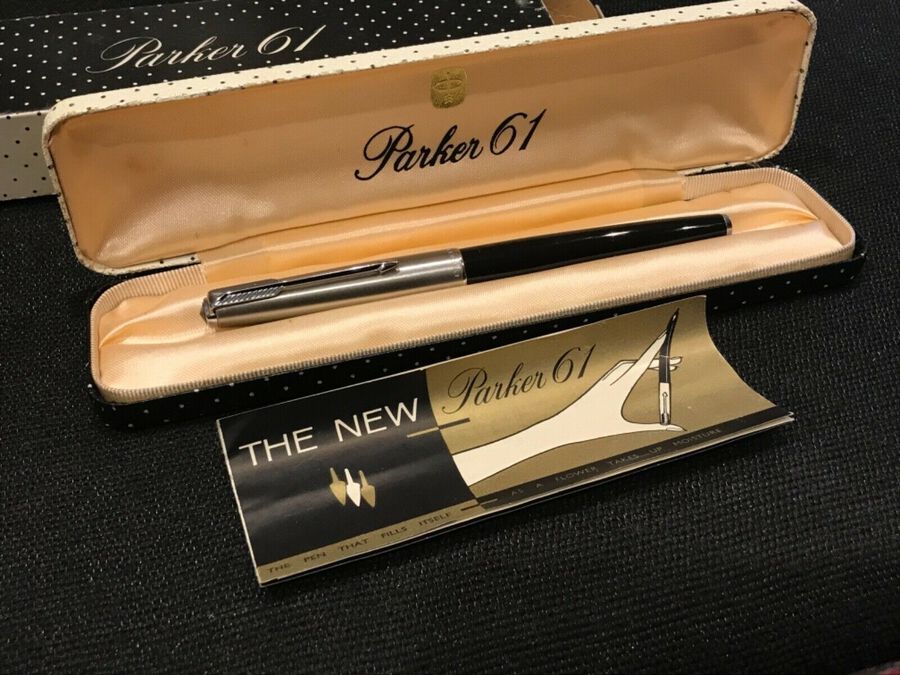 Antique Parker 61 Classic pen in original inner & outer box.