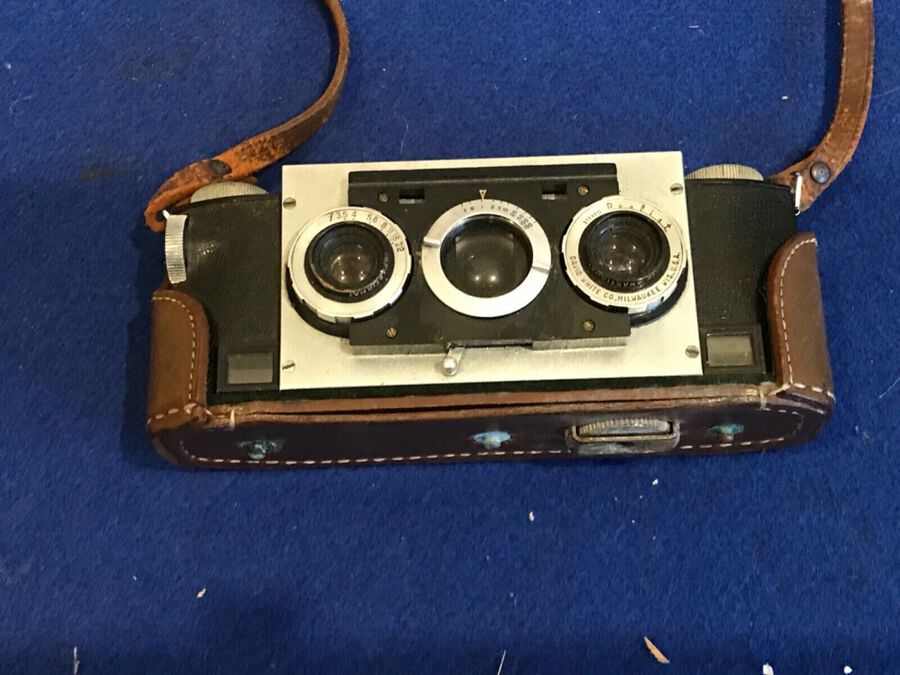 Antique Rare RBS stereoscopic camera