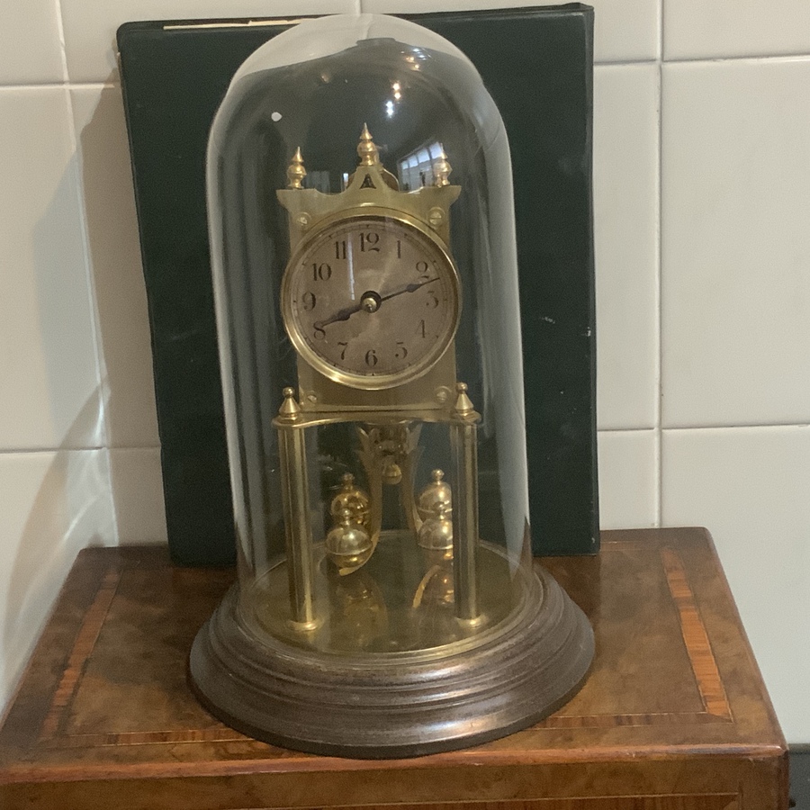 100 day glass domed Clock