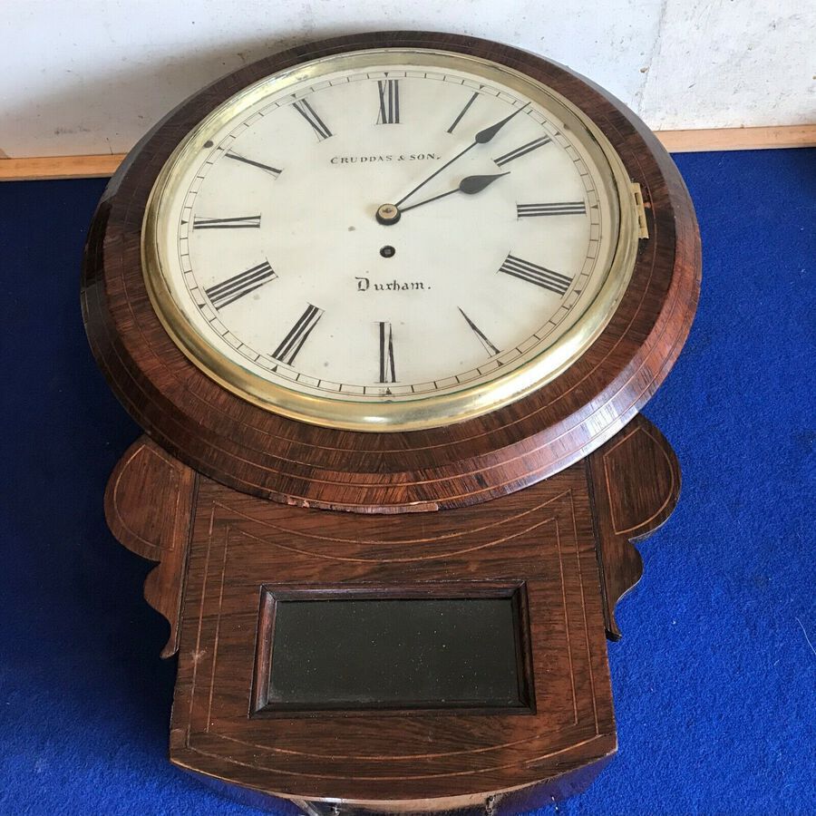 Antique Drop dial wall clock
