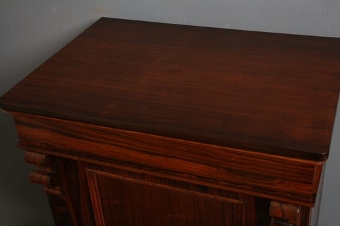 Antique William IV Rosewood Cabinet sn2371