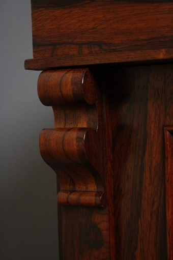 Antique William IV Rosewood Cabinet sn2371
