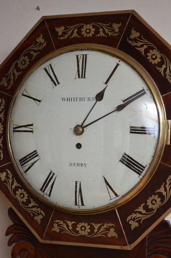 Antique  Whitehurst of Derby Wall Clock Sn3122