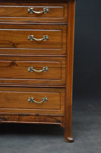 Antique Excellent Art Nouveau Rosewood Chest of Drawers Sn3492  