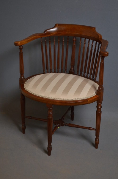Antique Edwardian chair  sn2590