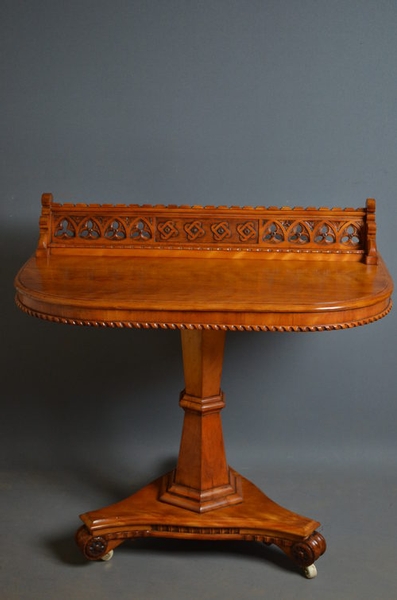 antique Victorian Hall Table sn2573