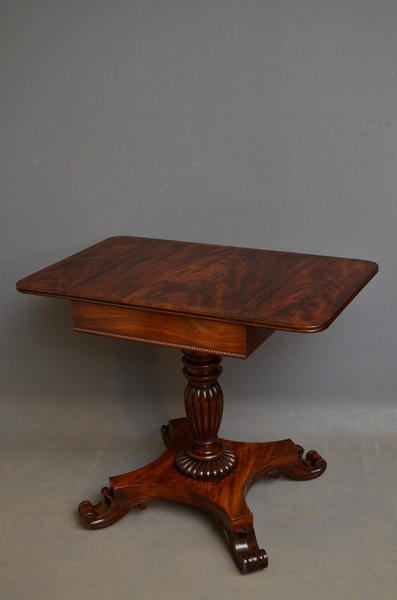 antique Regency Work/ Occasional Table  sn2543