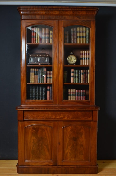 antique Victorian Bookcase sn2550