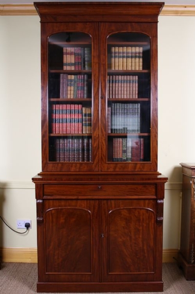 antique Victorian Bookcase