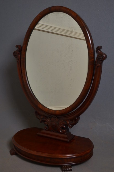 Antique Victorian Toilet Mirror sn2536